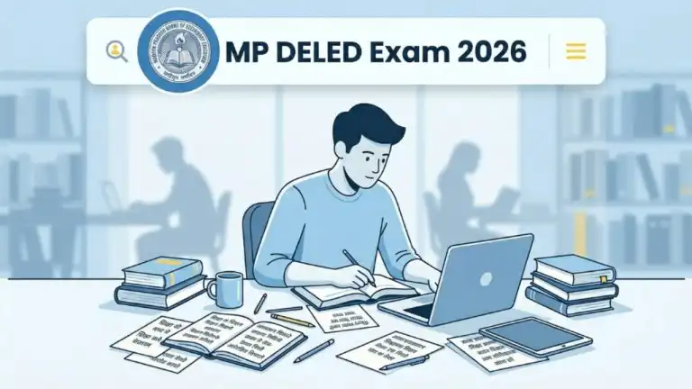 MP DELED Admit Card