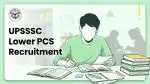 UPSSSC lower PCS recruitment