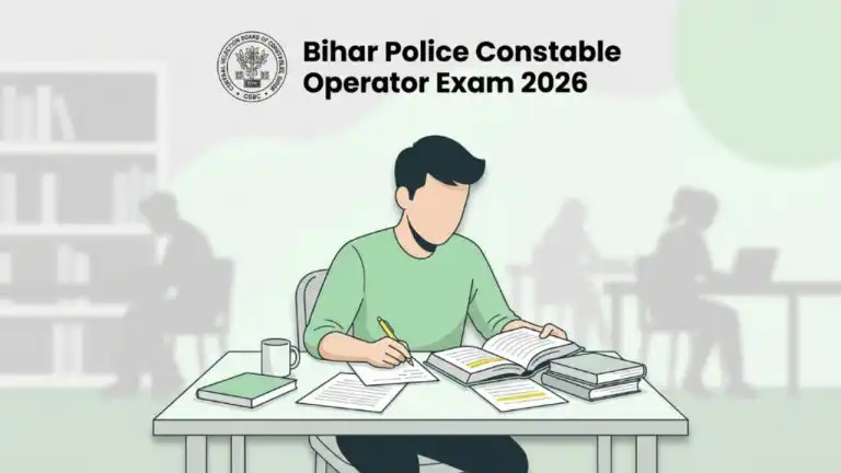 bihar police contable exam date