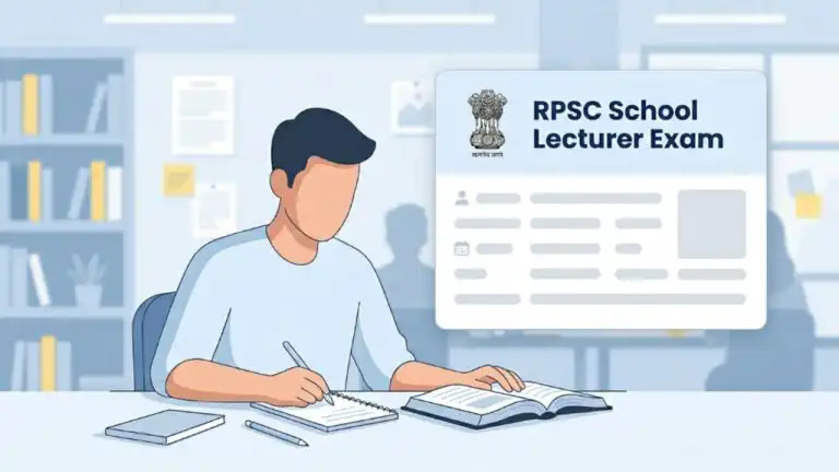 rpsc 1st grade teacher admit card
