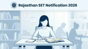 Rajasthan SET Notification 2026 Released: Assistant Professor Eligibility Test Applications Begin June 14