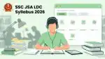ssc jsa ldc Syllabus