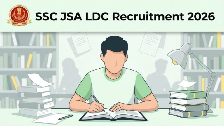 ssc jsa ldc recruitment