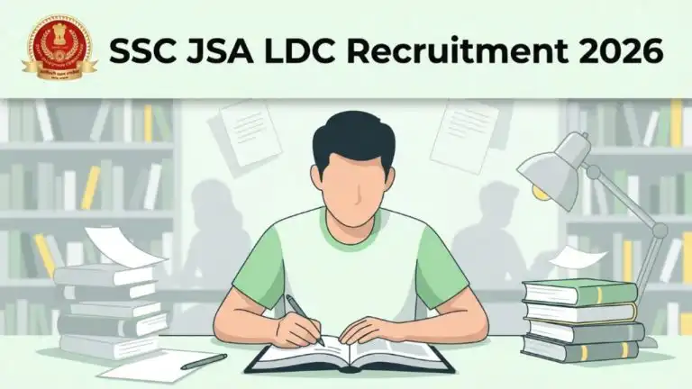 ssc jsa ldc recruitment