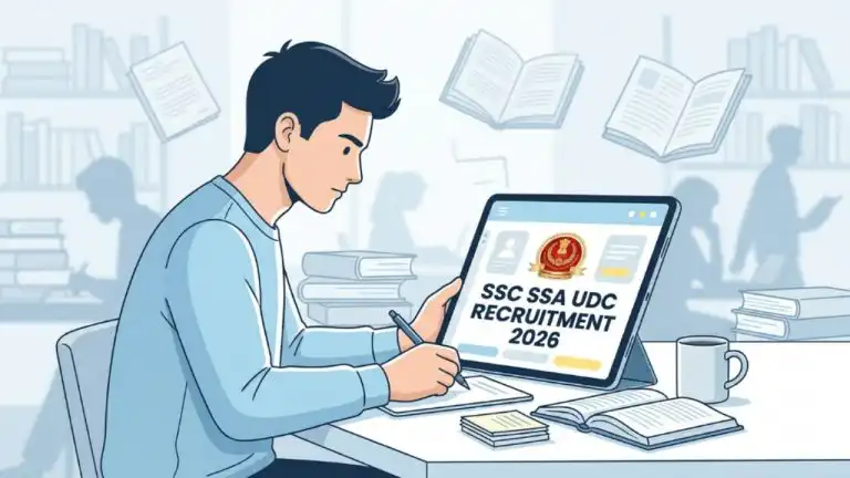 ssc ssa udc recruitment