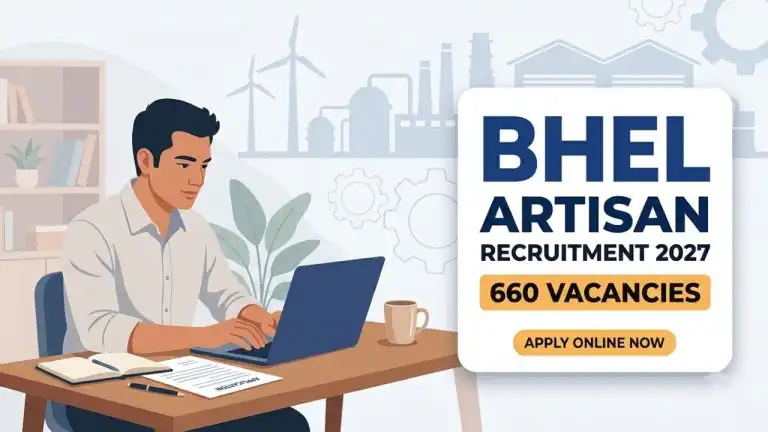 bhel artisan recruitment