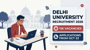 delhi university recruitment
